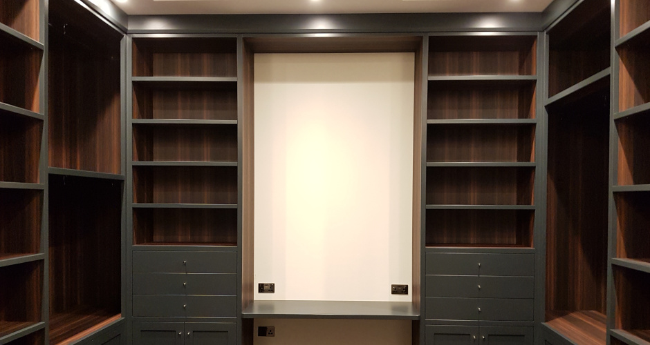Made To Measure, Painted, Walk-In Wardrobe